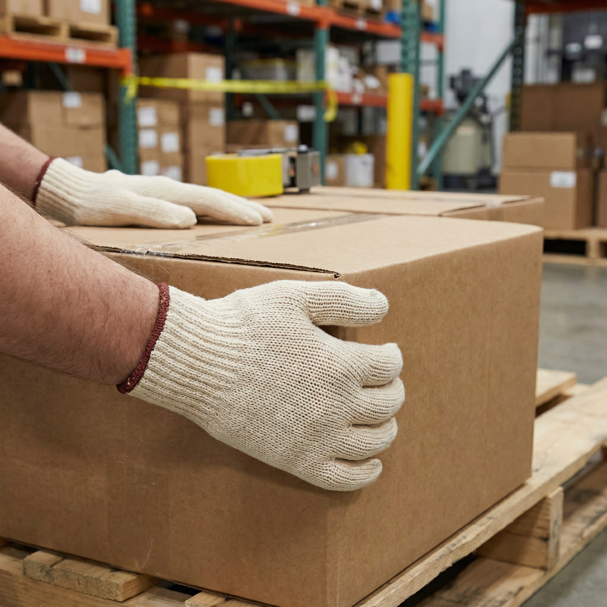 Forcefield Heavy Duty String Knit Work Gloves