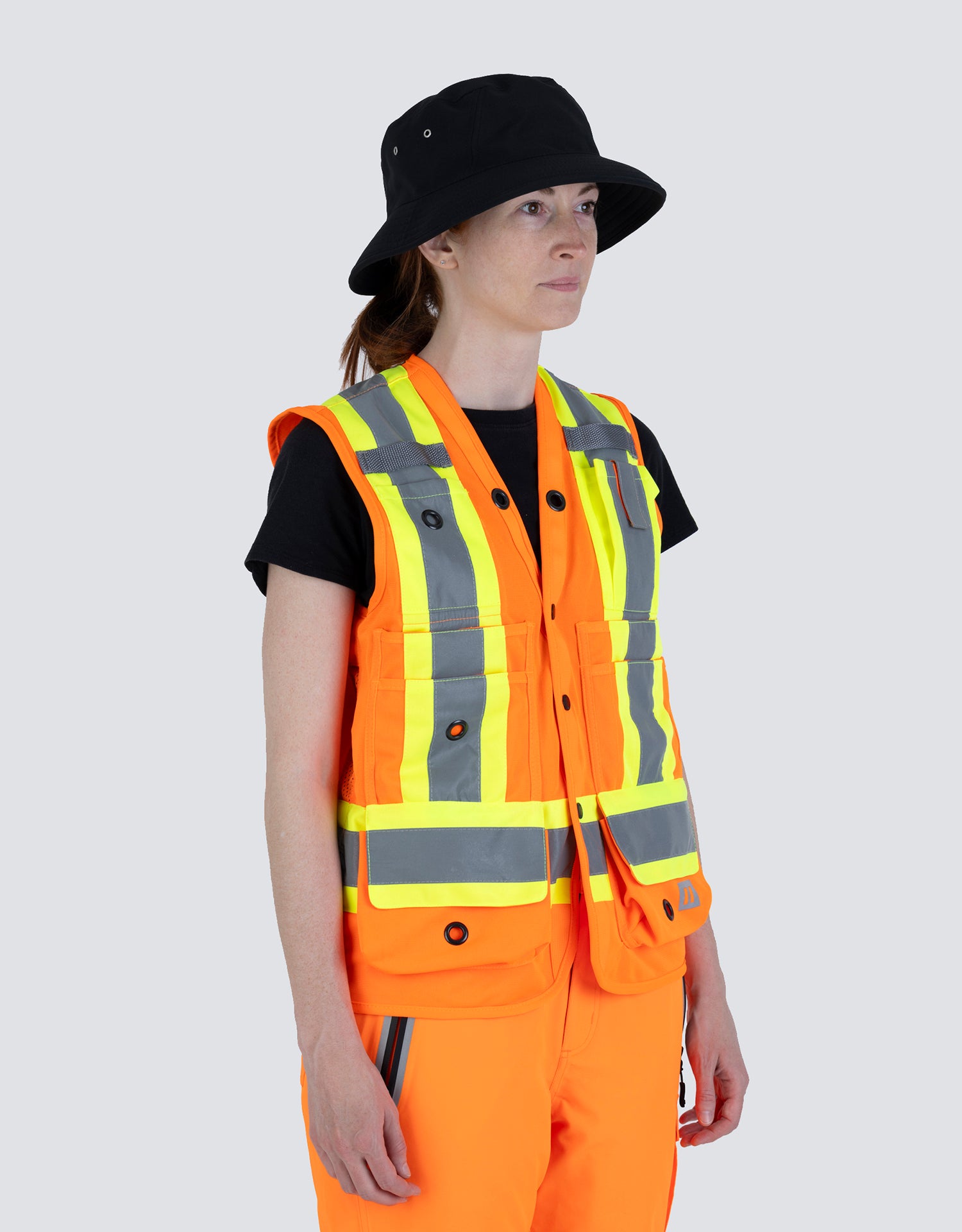 Women's Hi Vis Safety Surveyor's Vest