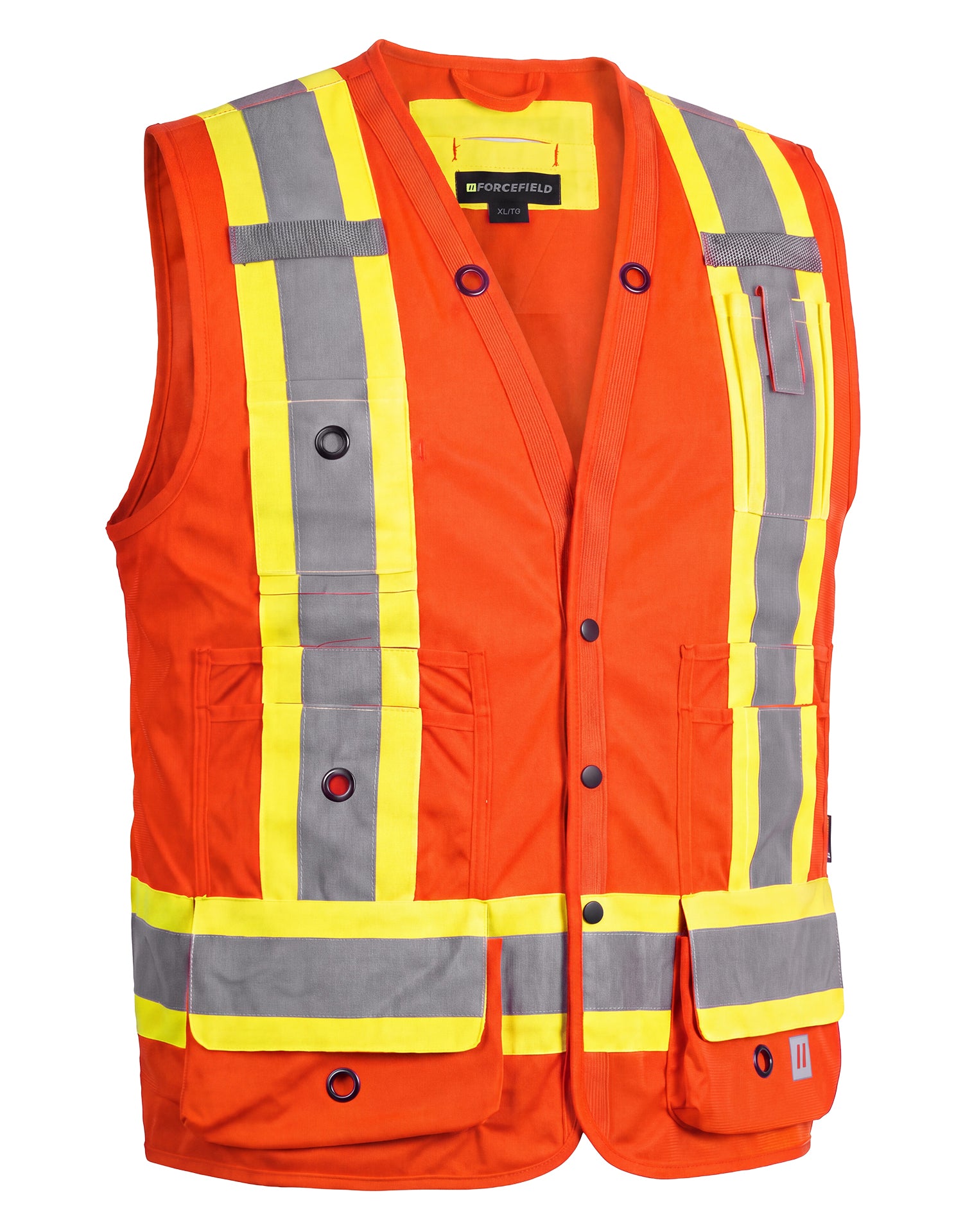 Forcefield Hi Vis Safety Surveyor's Vest