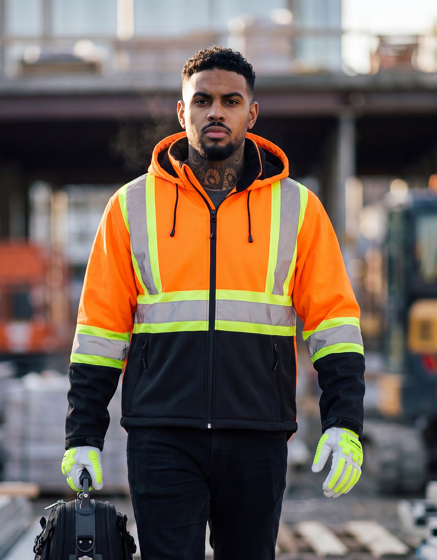 Forcefield Re-Engineered Hi Vis Safety Softshell
