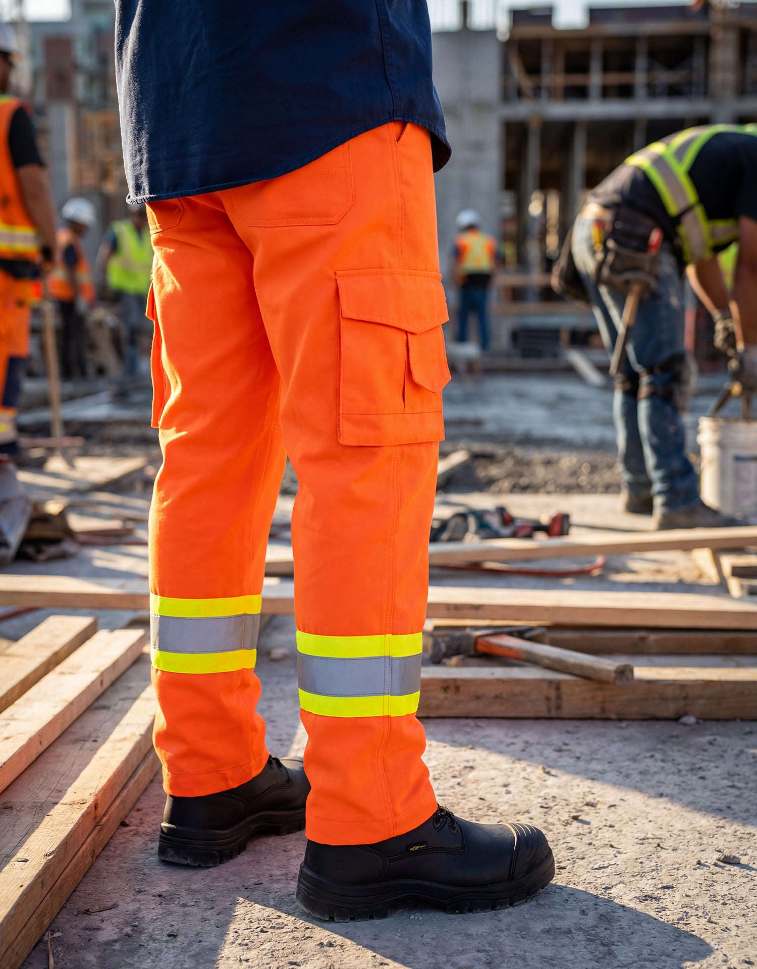 Pantalon de travail de sécurité Hi Vis Ripstop Cargo