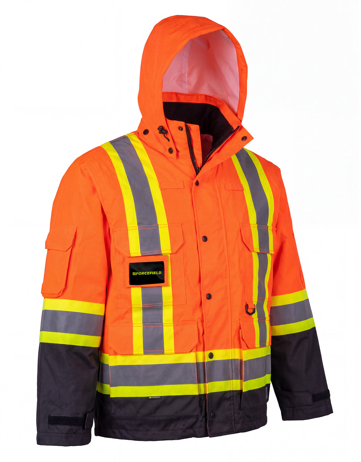 Forcefield 7-in-1 Hi Vis Safety Parka