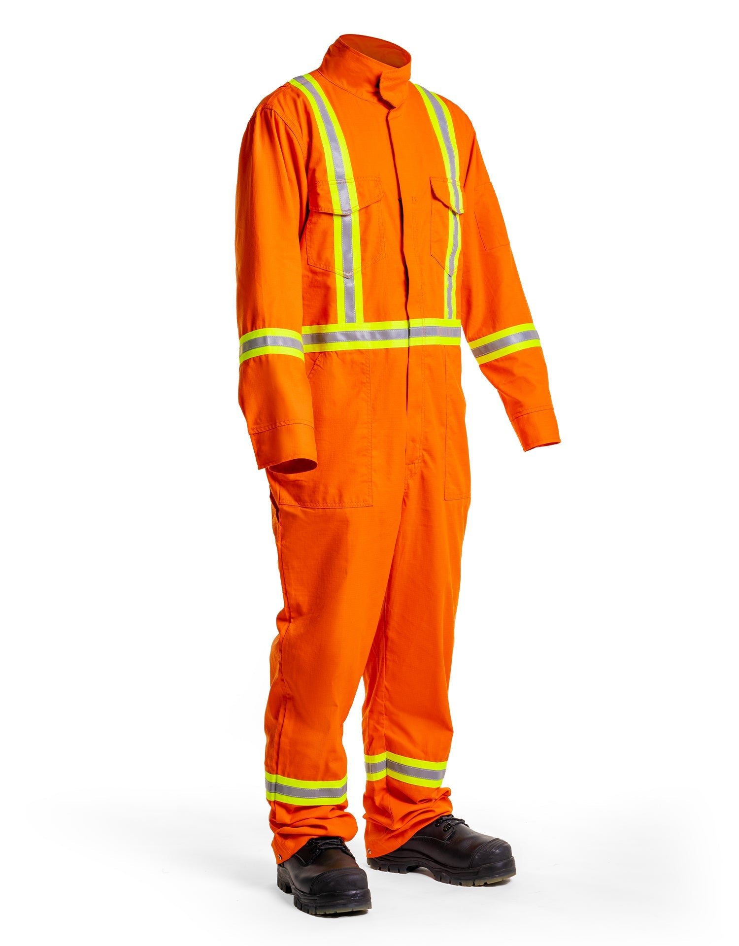 Women's Flame-Resistant 6oz Coverall with Leg Zippers