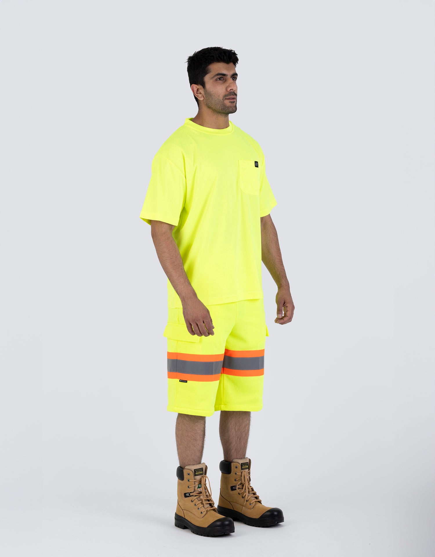 Hi Vis Cargo Shorts