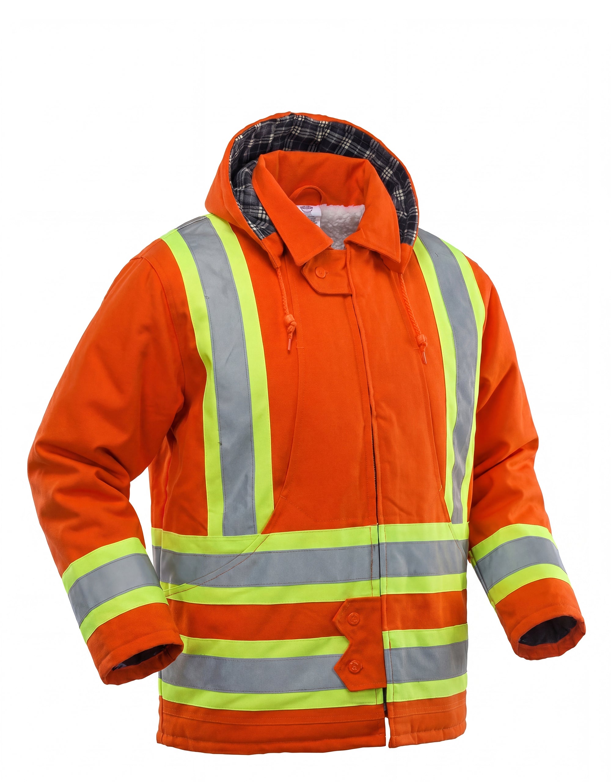 Forcefield Cotton Canvas Insulated Safety Parka