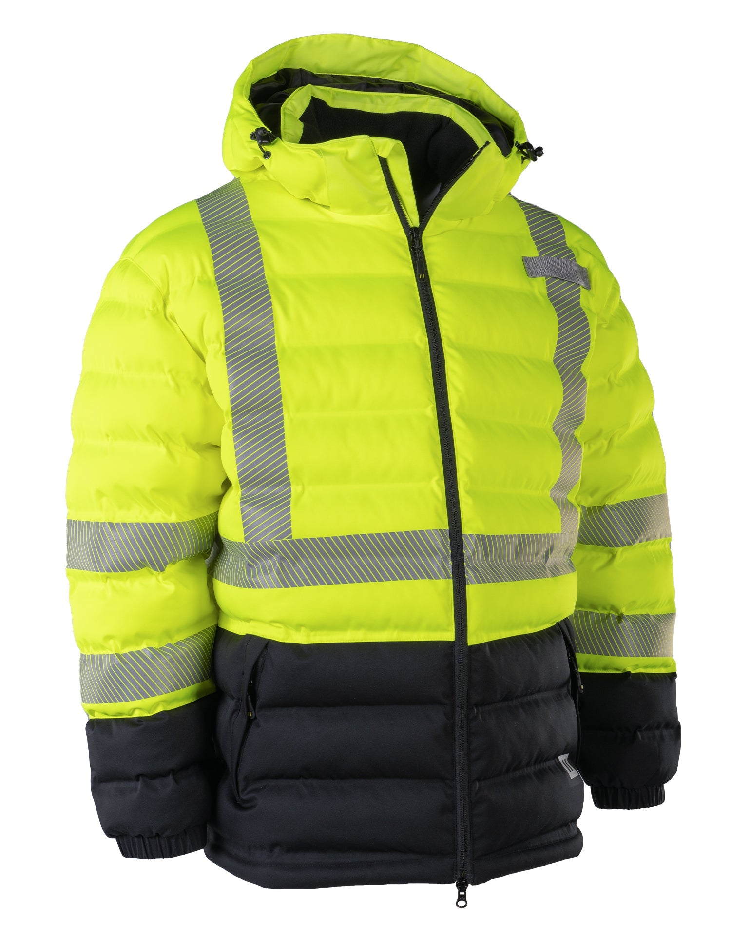 Hi  Vis Safety Puffer Jacket
