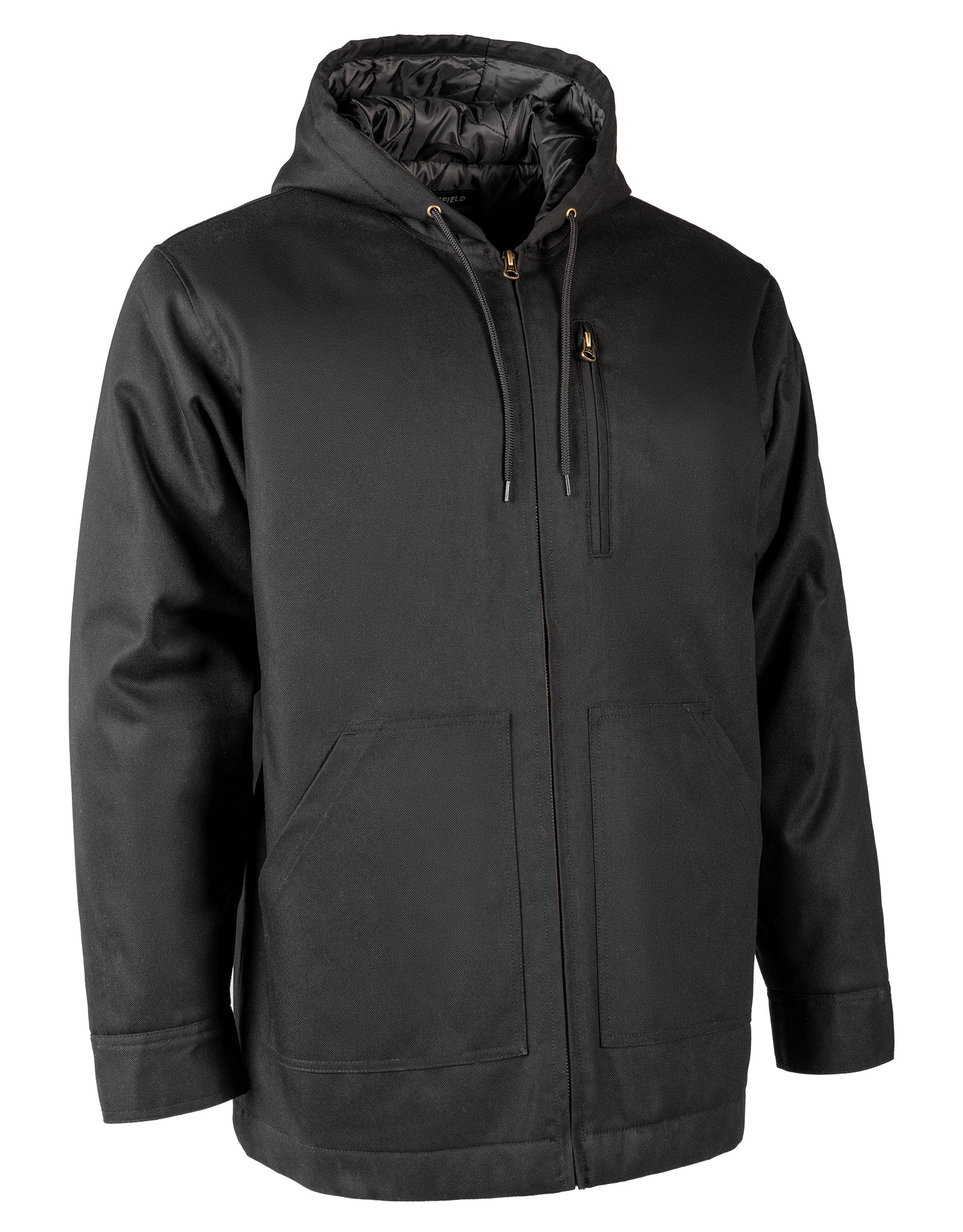 Forcefield Hooded Canvas Work Jacket