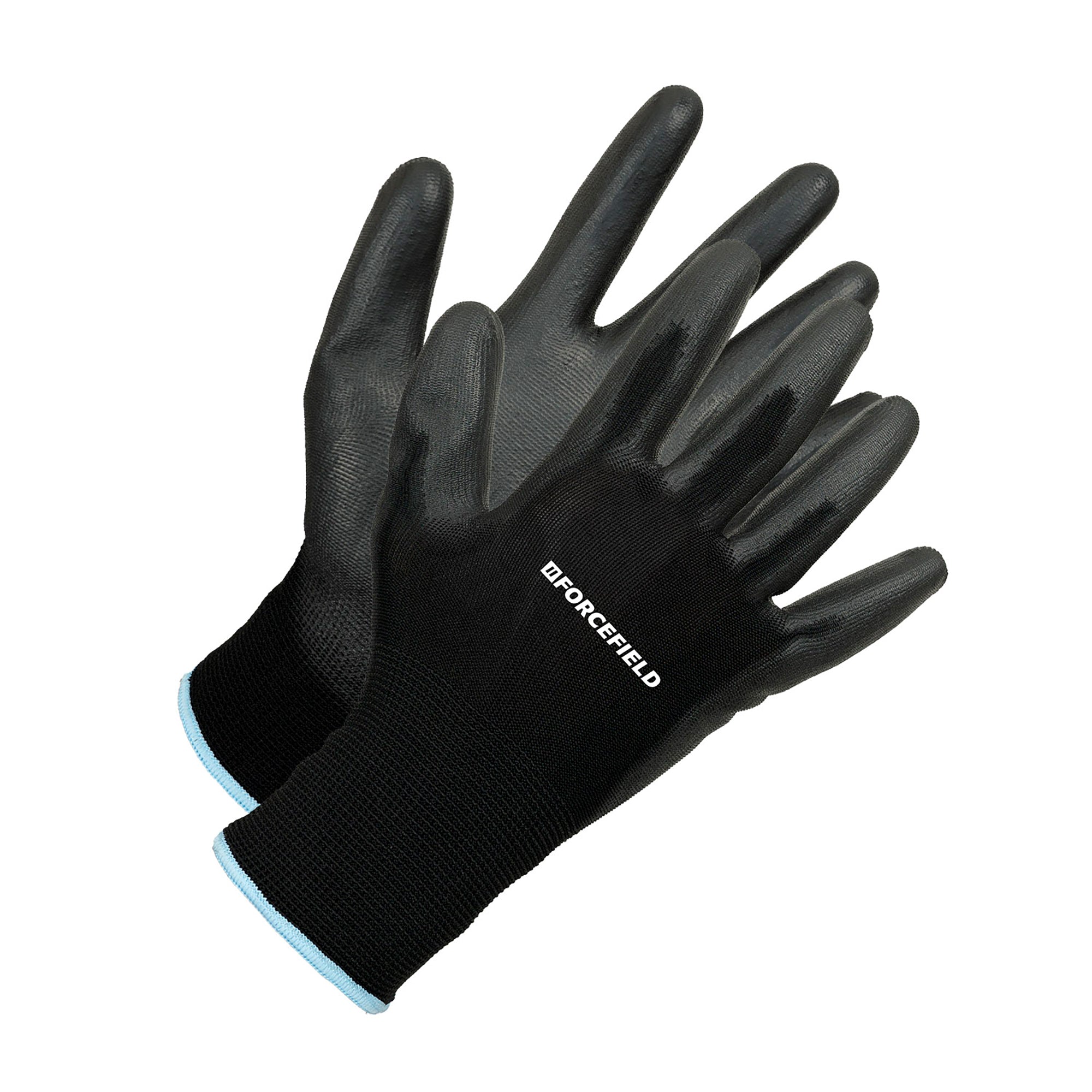 2-Pack Palm Coated Work Gloves