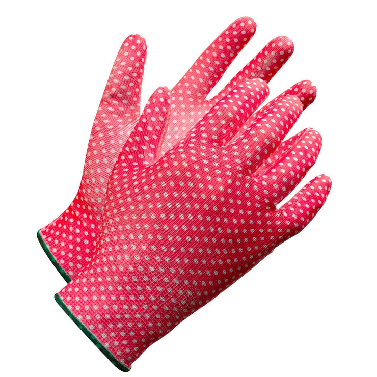 "Fieldwork Ladies Garden Gloves" Seamless Palm Coated