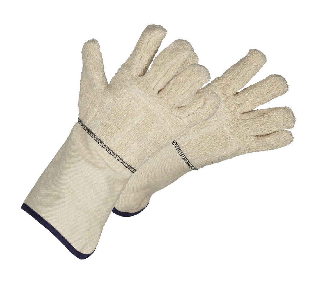 Gants en tissu éponge résistant à la chaleur