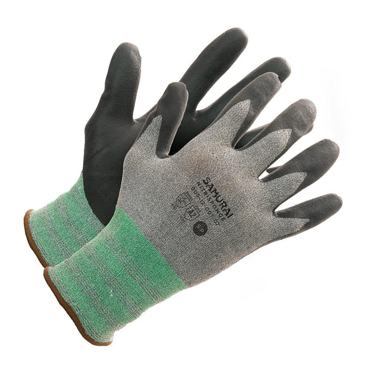 "Samurai Nitrisponge" Cut Resistant Glove