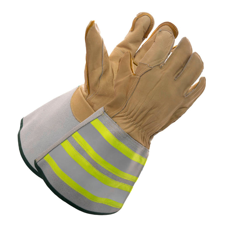 Deluxe Linesman Glove with 6" Reflective Cuff