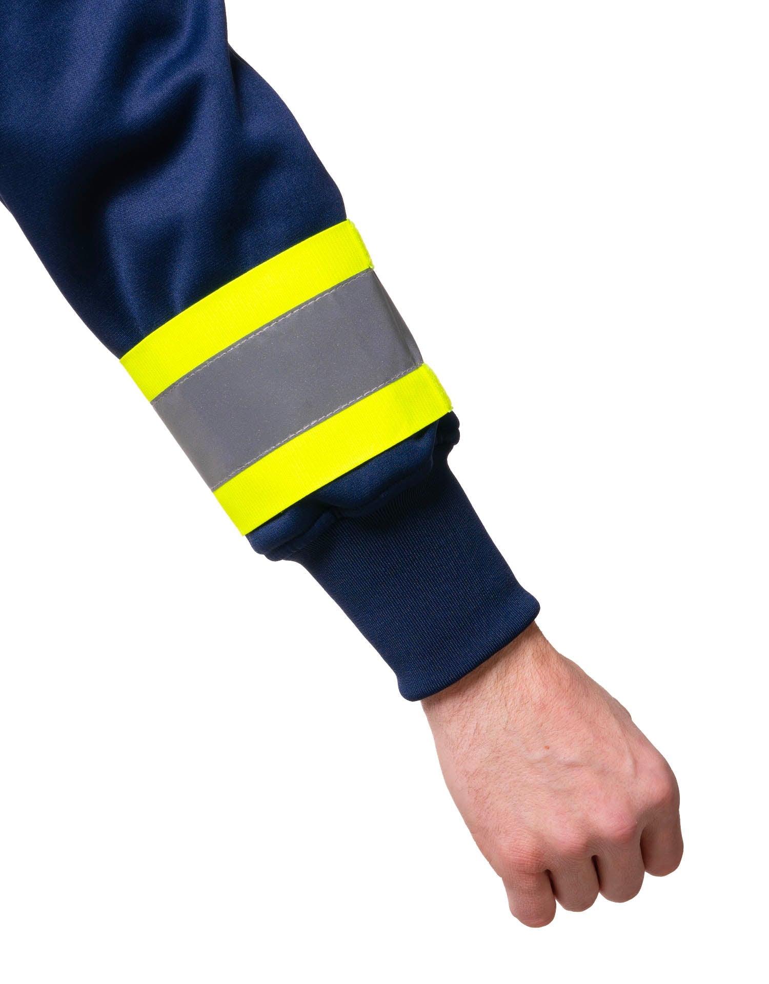 Hi-Vis Lime Reflective Arm Band