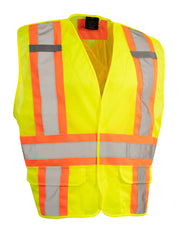 5-Point Tear-Away Mesh Traffic Vest