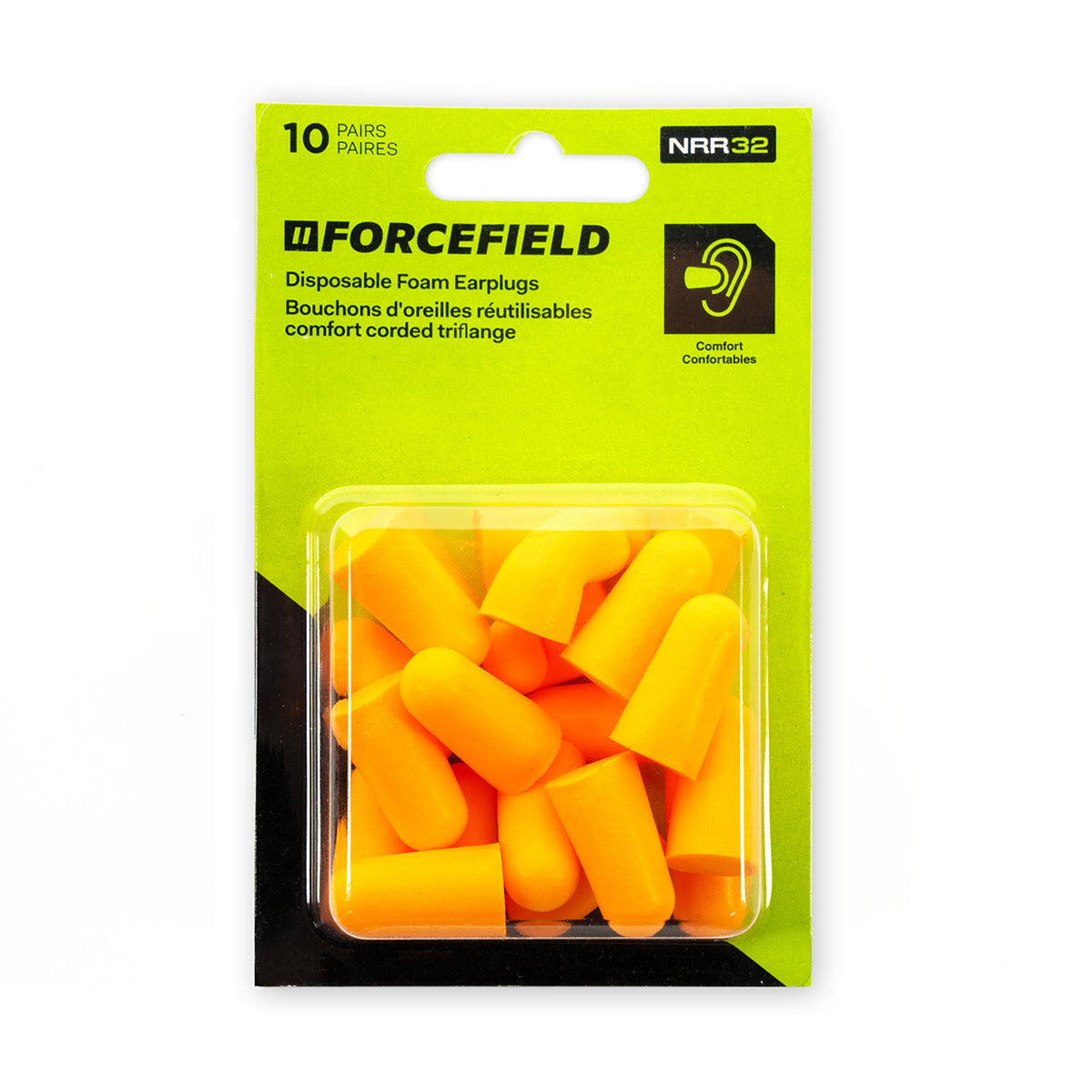 Disposable Foam Earplugs, NRR 32