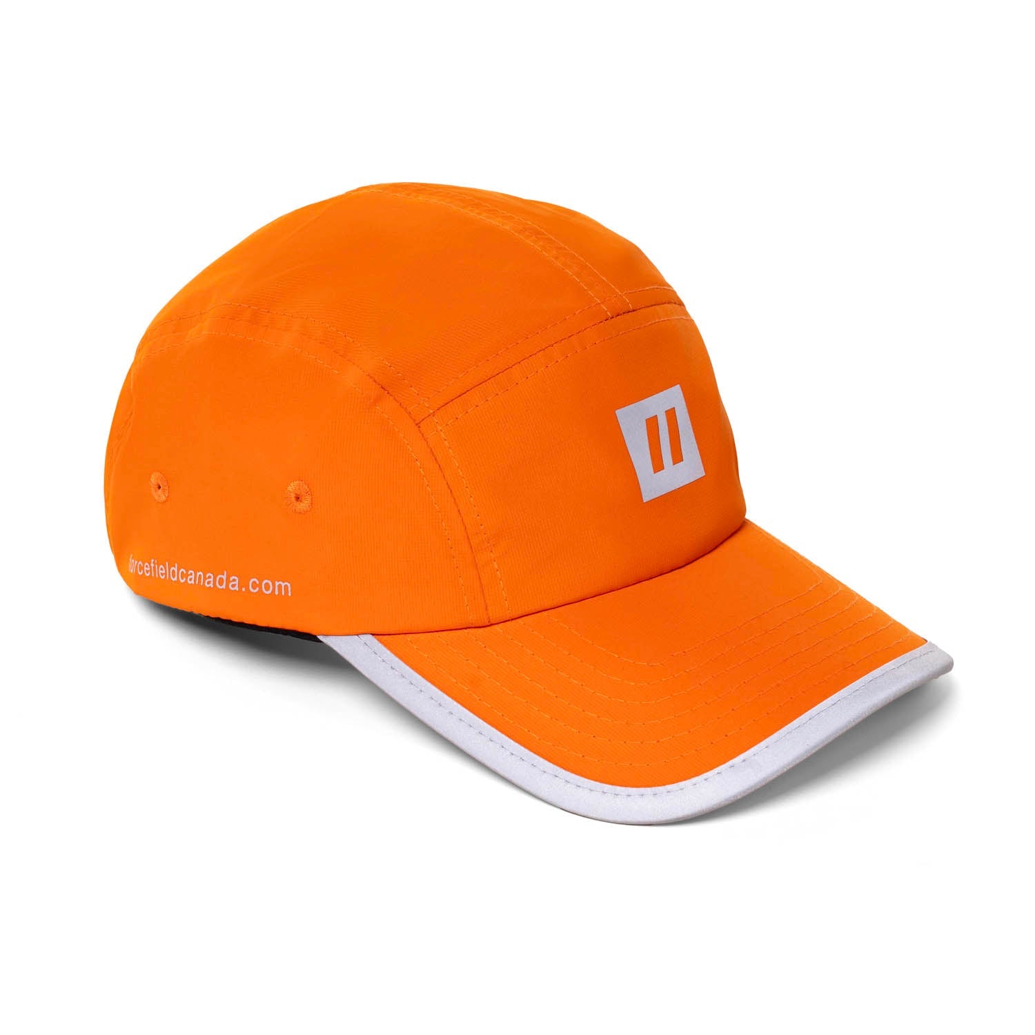 Casquette de baseball à cinq panneaux Forcefield Flash orange