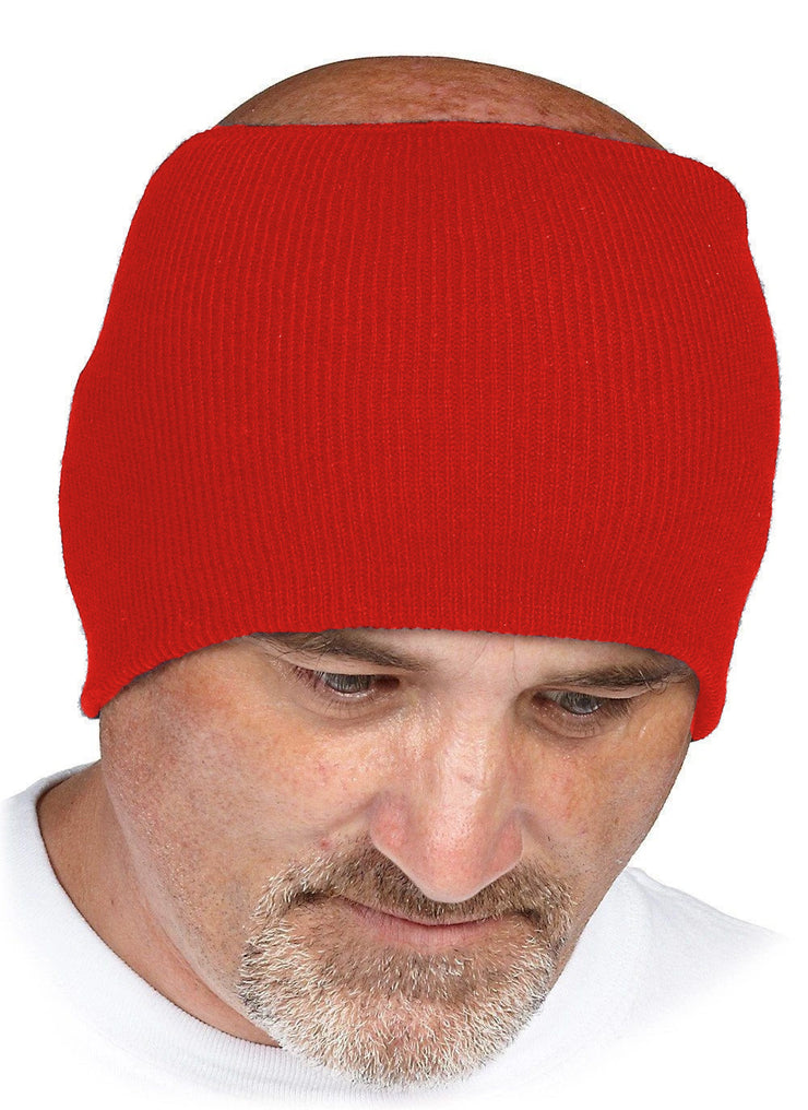 Doublure de casque de sécurité en acrylique rouge
