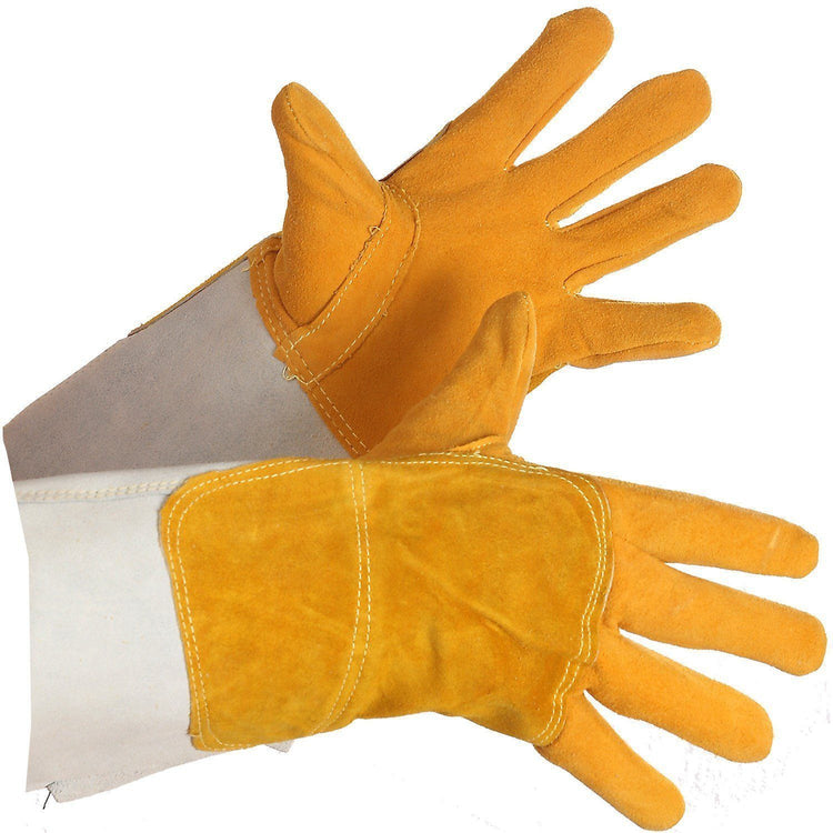 Deerskin Split Leather Welder - Hi Vis Safety