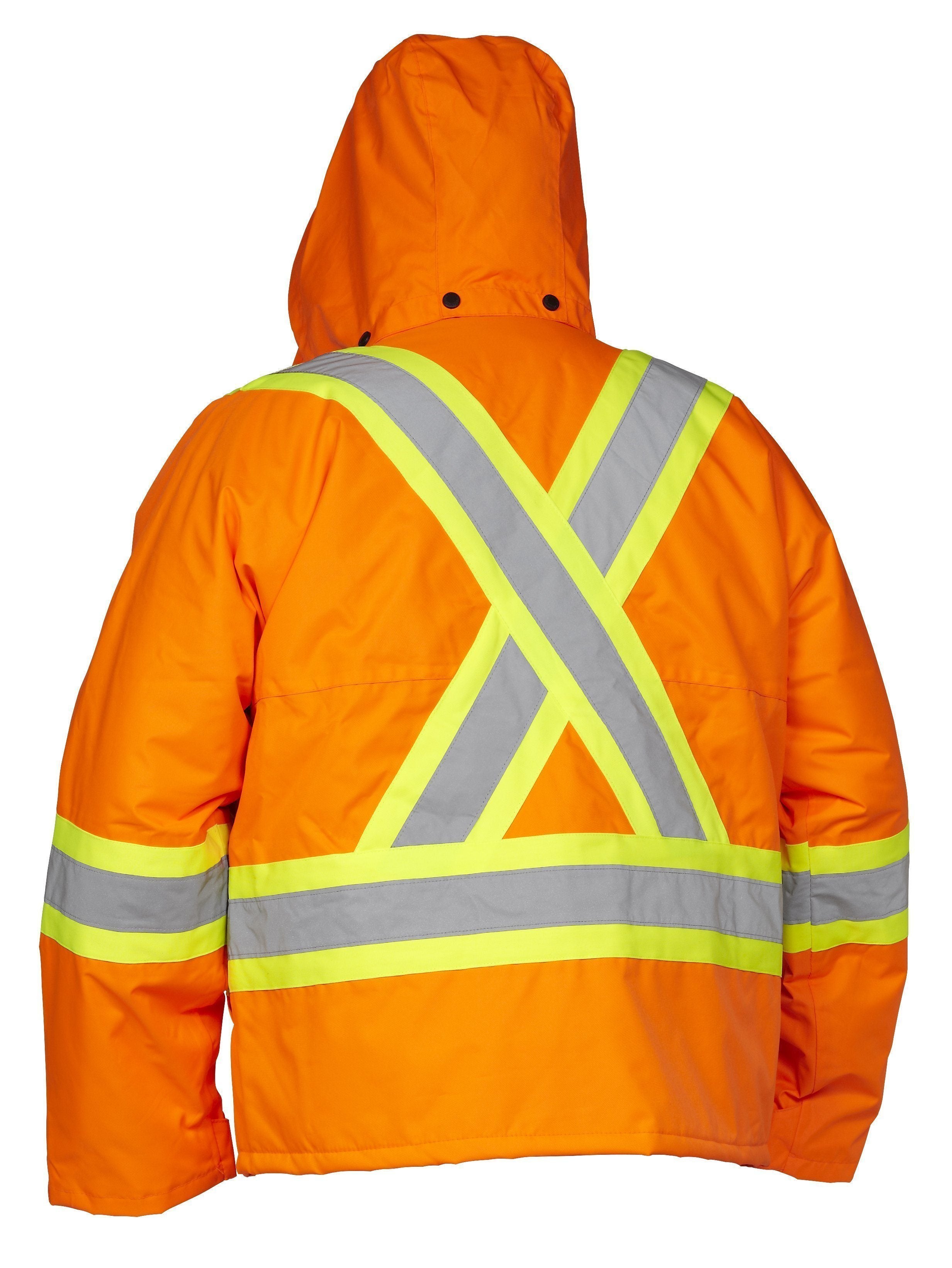 Hi Vis Safety Driver's Jacket - Hi Vis Safety