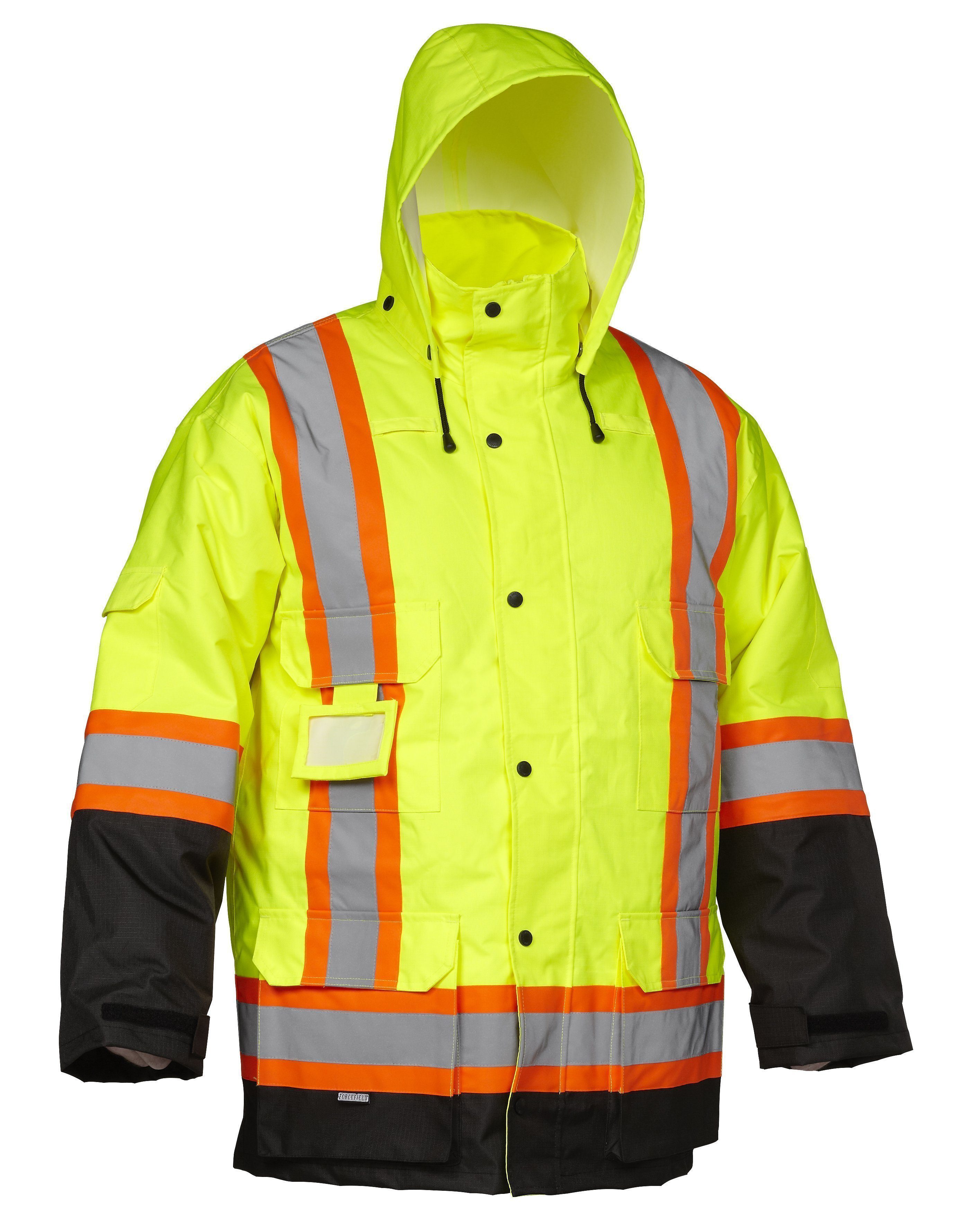 Hi Vis Safety Winter Cargo Parka - Hi Vis Safety