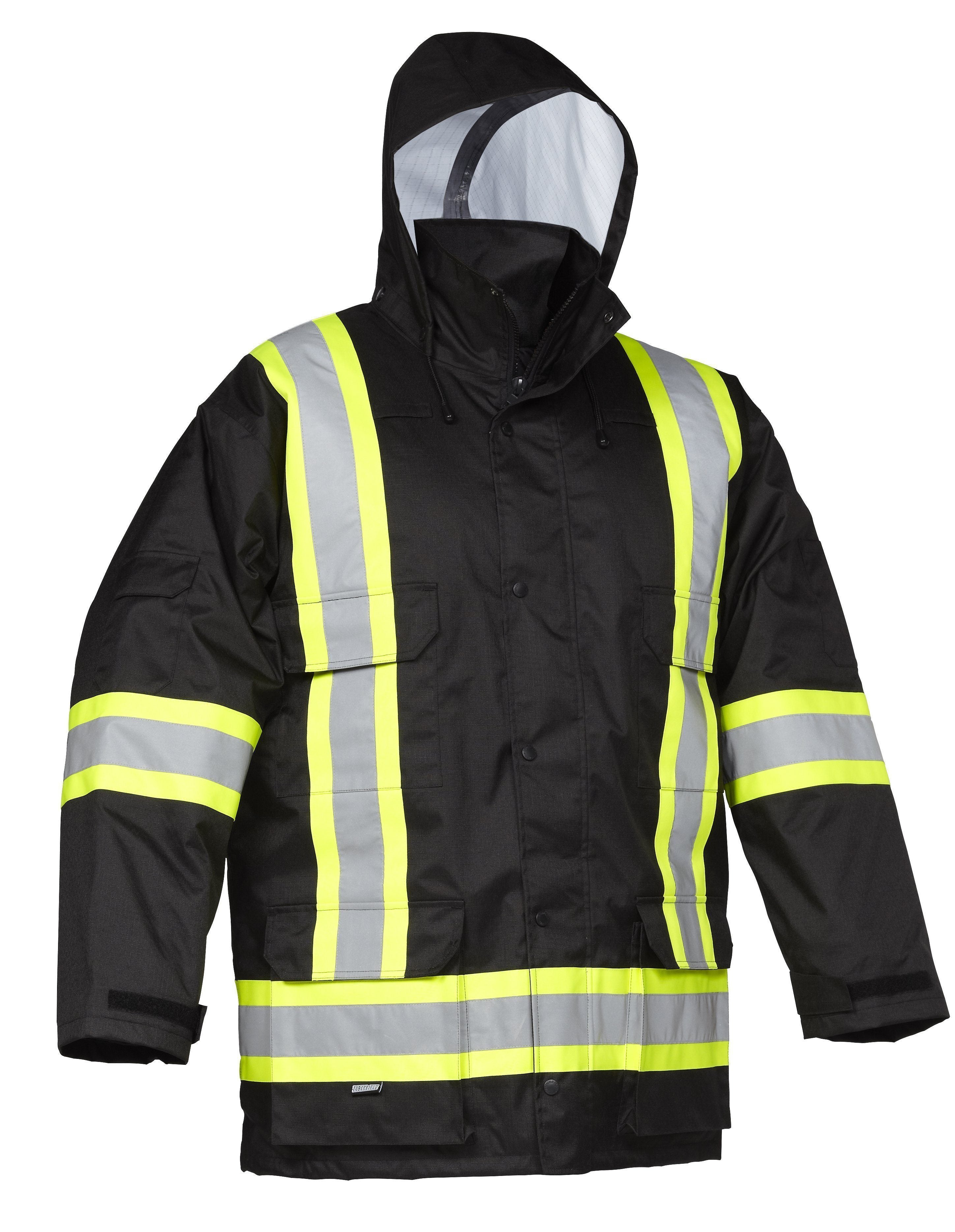 Hi Vis Safety Winter Cargo Parka - Hi Vis Safety