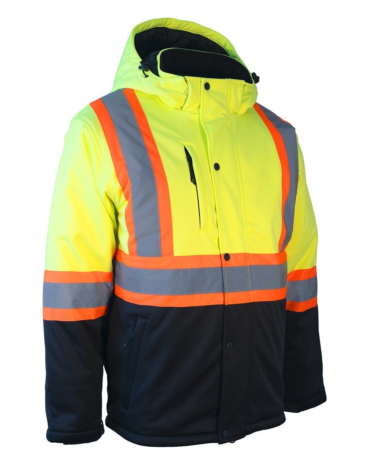 Forcefield Hi Vis Softshell Winter Safety Jacket