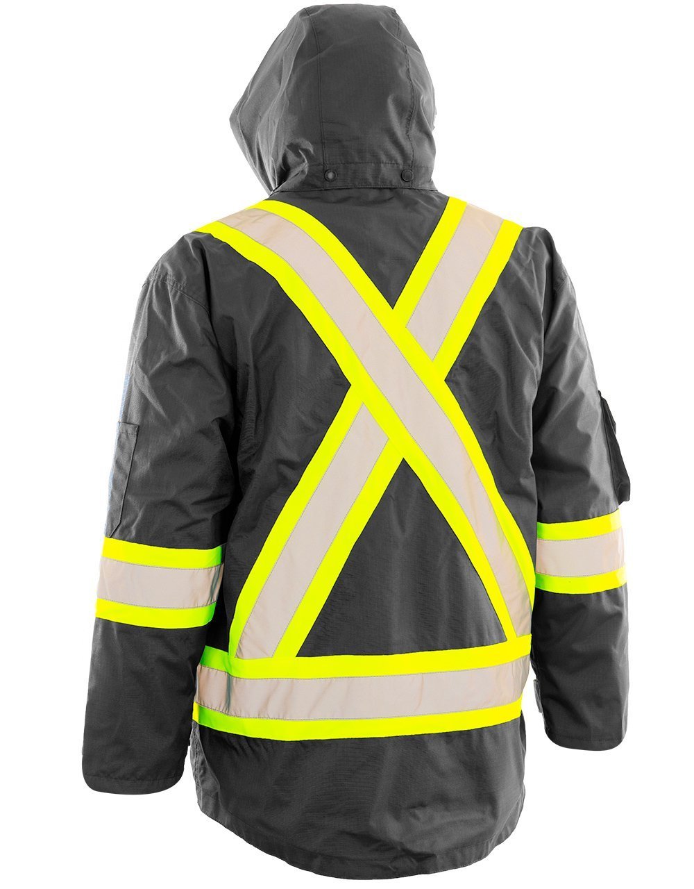 Re-Engineered 4-in-1 Hi Vis Safety Parka - Hi Vis Safety