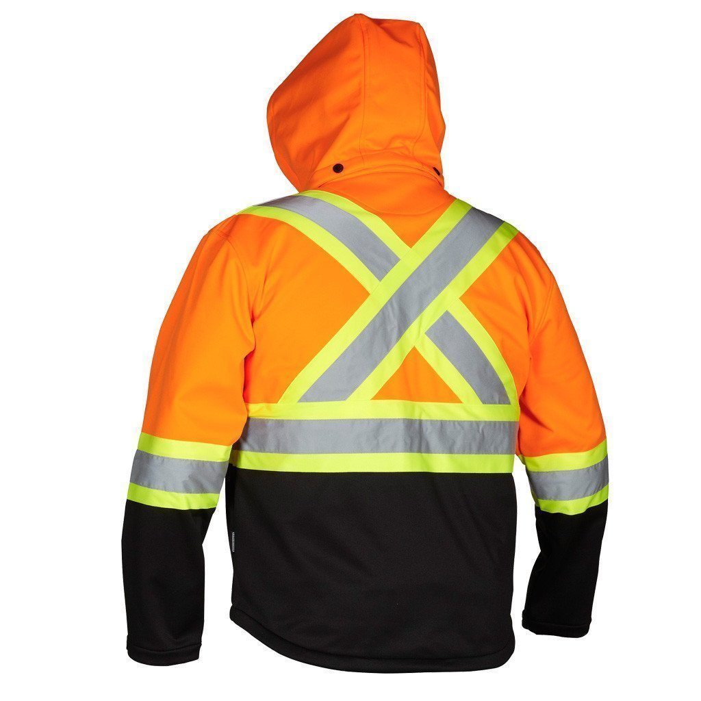 Re-Engineered Hi Vis Safety Softshell - Hi Vis Safety