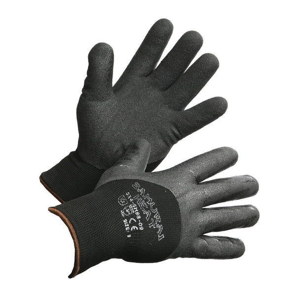 heat safe insulation system handschuhe Forcefield "Samurai Heat" Insulated and 3/4 Nitrile Coated High Perfor – Hi Vis Safety CA